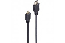 Jeu de bs77470-2/S Basic Cable HDMI, fiche A vers C Male, 1 m