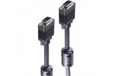 Jeu de bs78056-3 Basic S Cable Moniteur SVGA male vers male Noir