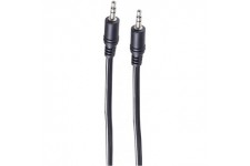 3.5 mm/3.5 mm 1.5 m - Audio Cables (3.5 mm, 3.5 mm, mal, mal, nickel, Black)