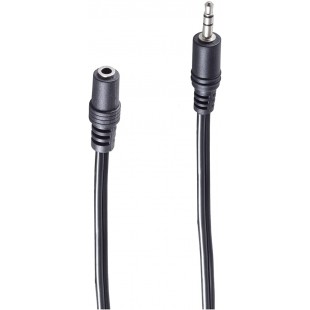 Jeu de bs30805-1.5 Basic - S Cable Audio, Jack male 3,5 mm Noir