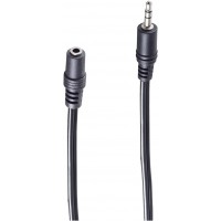 BS30809 Basic-S Cable Audio Jack 3,5 mm Noir