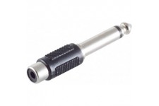 Jeu de bs57000 Basic S Adaptateur Audio Jack male 6,3 mm Noir