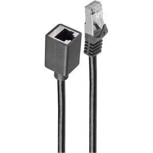 Jeu de BS08-62025 Basic - S Cable Patch Cat. 6 a Noir