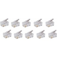 Jeu de bs72039-10 Basic S Fiche modulaire RJ10/14 