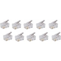 Jeu de bs72039-10 Basic S Fiche modulaire RJ10/14 