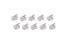 Jeu de bs72039-10 Basic S Fiche modulaire RJ10/14 
