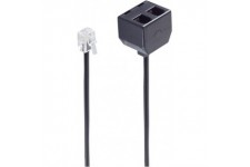 Jeu de bs71231-4 Basic S Cable Adaptateur en Y Noir