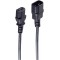 2.0m C13 - C14 cable electrique Noir 2 m Coupleur C14 Coupleur C13 - Cables electriques (2 m, Male Connector/Female Connector, C