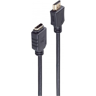 BS77479-0.25 BASIC-S Rallonge HDMI Noir 0,25 m