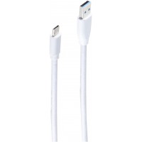 Cable USB 3.0 A male vers USB 3.1C male Blanc 1,8 m