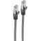 Basic-S, Cat7, 0.25m cable de reseau 0,25 m U/FTP (STP) Noir - Cables de reseau (Cat7, 0.25m, 0,25 m, Cat7, U/FTP (STP), RJ-45, 