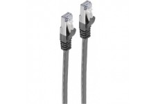 Basic-S, Cat7, 0.25m cable de reseau 0,25 m U/FTP (STP) Noir - Cables de reseau (Cat7, 0.25m, 0,25 m, Cat7, U/FTP (STP), RJ-45, 