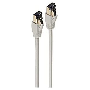Basic-S Cable Patch, Cat. 8, F/FTP, 0,5 m, Gris