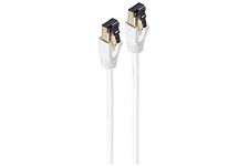 Basic-S Cable Patch, Cat. 8, F/FTP, 0,5 m, Blanc
