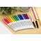 Paper Mate Flair Lot de 6 feutres a pointe large 1,2 mm Couleurs assorties