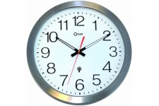 11385 Horloge etanche Metal INOX 35,5 x 35,5 x 4,5 cm