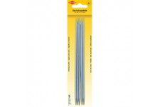 Kleiber + Co. GmbH Aiguilles a  tricoter en metal gris 20 cm x 3,5 mm 5