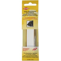 3 m x 2 cm Materiau impermeable Autocollant pour reparer Coutures tentes, Manteaux, parapluies, etc, Blanc