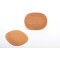 Petits Patchs ovales Velours cotele thermocollant/a  Coudre Coudes/Genoux, Beige