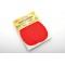 Petits Patchs ovales Velours cotele thermocollant/a  Coudre Coudes/Genoux, Rouge