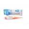 thermometre, Pointe Flexible, Blanc/Orange
