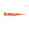 thermometre, Pointe Flexible, Blanc/Orange