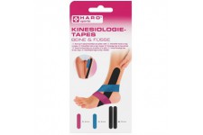 Kinesiology Lot de 4 bandes de kinesiologie pour pieds et chevilles