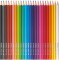 10412039 Pack de 24 Crayons de couleur triangulaires