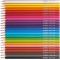 10412039 Pack de 24 Crayons de couleur triangulaires