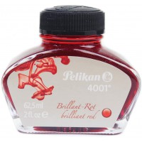 Pelikan 329169, encre 4001, flacon de 62,5 ml, rouge brillant