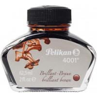 Pelikan 329185, encre 4001, flacon de 62,5 ml, brun brillant