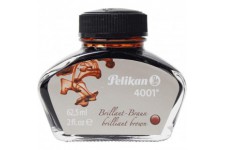 Pelikan 329185, encre 4001, flacon de 62,5 ml, brun brillant