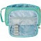 HomeOffice 517072 Trousse a  Crayons Aspect Toile Vert Menthe