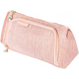 517089 HomeOffice Trousse a  Crayons en Toile Rose