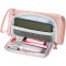 517089 HomeOffice Trousse a  Crayons en Toile Rose