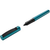 Pelikan Pina Colada Stylo roller Bleu petrole + 1 cartouche d'encre