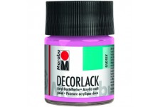  Peinture Acrylique "Decorlack", Rose, 50 ml