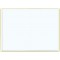 Porte-documents metallique dore
