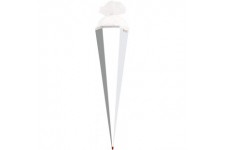 Cornet surprise vide 85 cm blanc