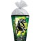 Cornet surprise Robo-Rex avec effet film plastique - 85 cm - Rectangulaire - Rouge - Fermeture en tulle argentee
