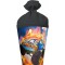 Pochette-surprise Monstertruck Fire 70 cm - Rond rouge - Fermeture en feutre - Sachet de bonbons pour rentree scolaire