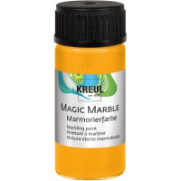 73203 Magic Marble Peinture pour marbrure, 20 ML, Jaune Soleil