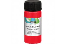 73205 Magic Marble Peinture pour marbrure, 20 ML, Rouge