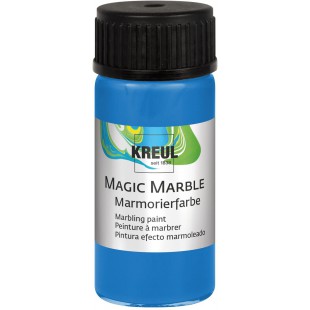 73211 Magic Marble Peinture pour marbrure, 20 ML, Bleu