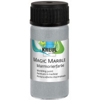 - Peinture pour marbrure Magic Marble-Argente-20 ML, 624441, argente