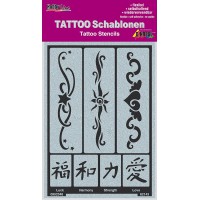  pochoir pour tatouage Hobby Line"bandes 2"