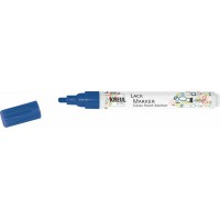47013 - Stylo de peinture de couleur bleu moyen, avec pointe ogive, epaisseur de trait 2-4 mm pour creer, ecrire et d