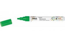 47014 - Stylo de peinture vert moyen, avec pointe ogive, epaisseur de trait 2-4 mm pour creer, ecrire et decorer de p