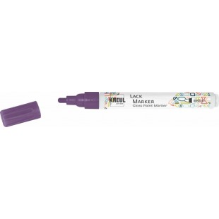 47016 - Hobby Line Marqueur permanent medium, pointe ogive, 2-4 mm, violet