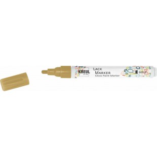 47020 - Hobby Line Marqueur permanent medium, pointe ogive, 2-4 mm, or